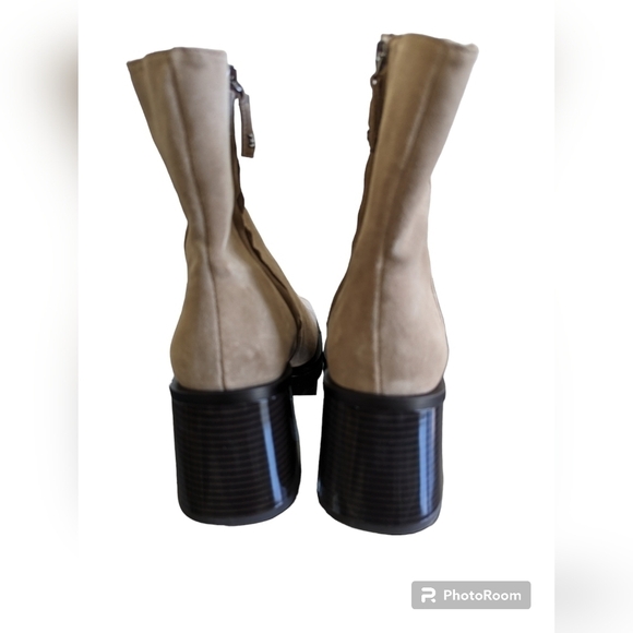 Sam Edelman Winnie suede tan boots sz 8 NWOT - Picture 4 of 7